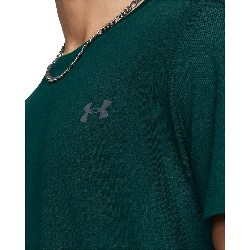 Under Armour Seamless Stride SS | Hydro Teal/Reflective