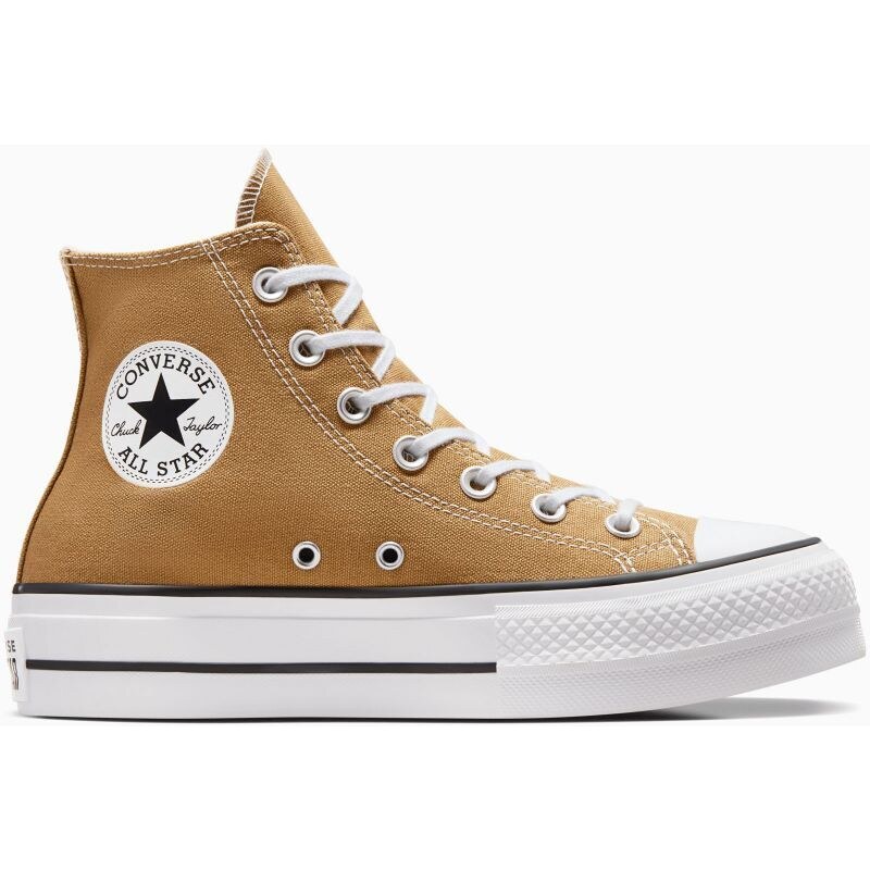 BOTY CONVERSE CT ALL STAR LIFT PLATFORM - hnědá -