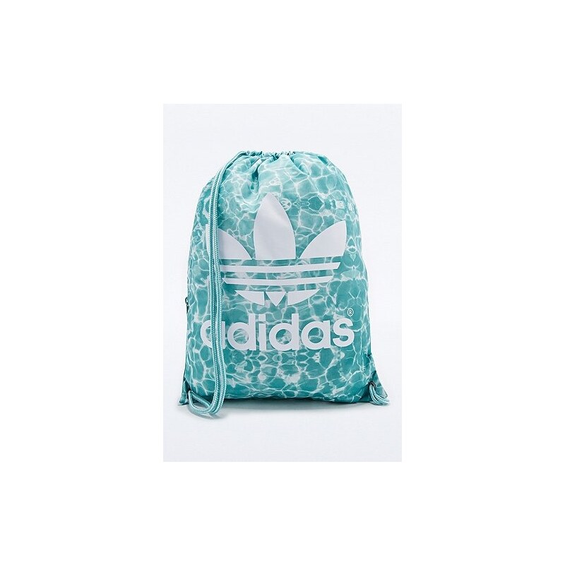 Adidas Pool Print Gym Bag in Green