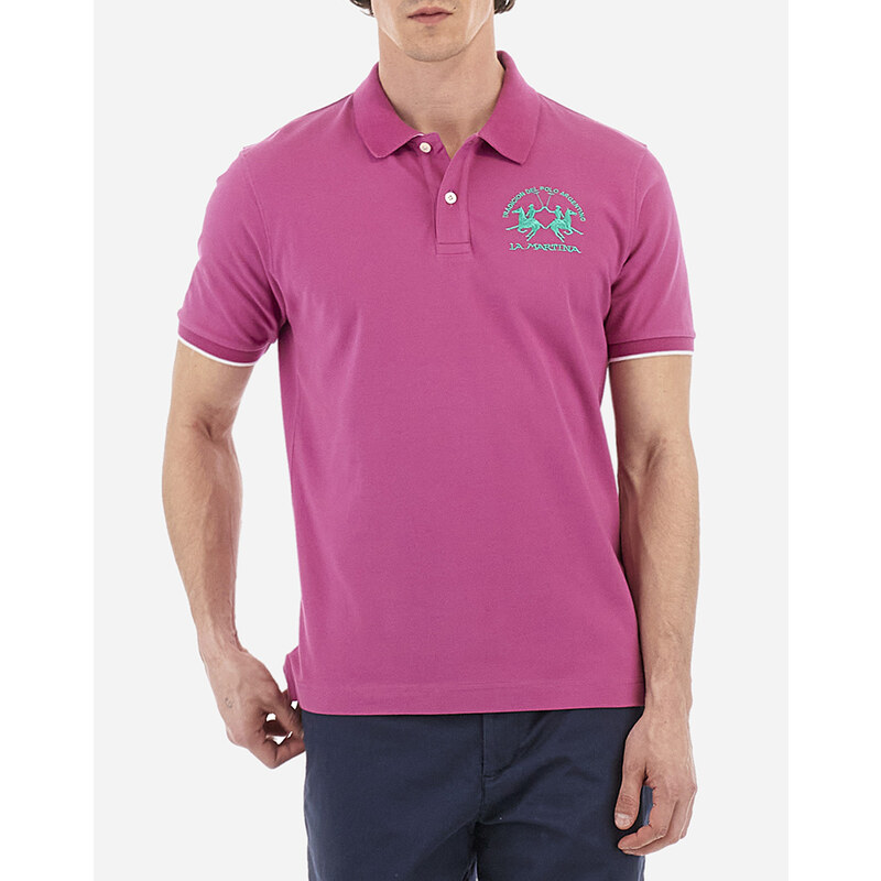 LA MARTINA TRIČKO POLO ΚΜ MAN POLO S/S PIQUET STRETCH