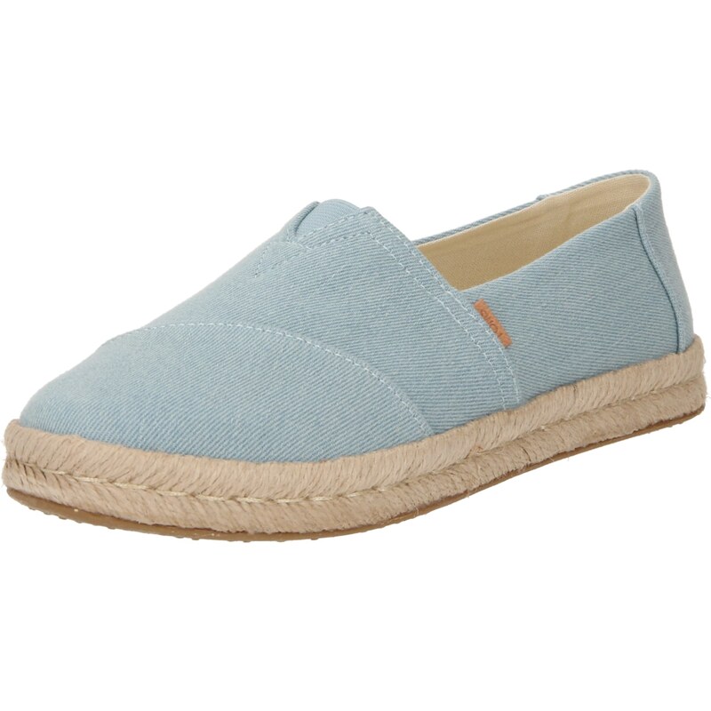TOMS Espadrilky modrá džínovina 92447933