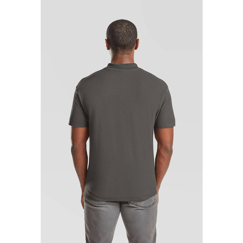 Fruit of the Loom Graphite Men's Polo Shirt Original Polo Friut of the Loom