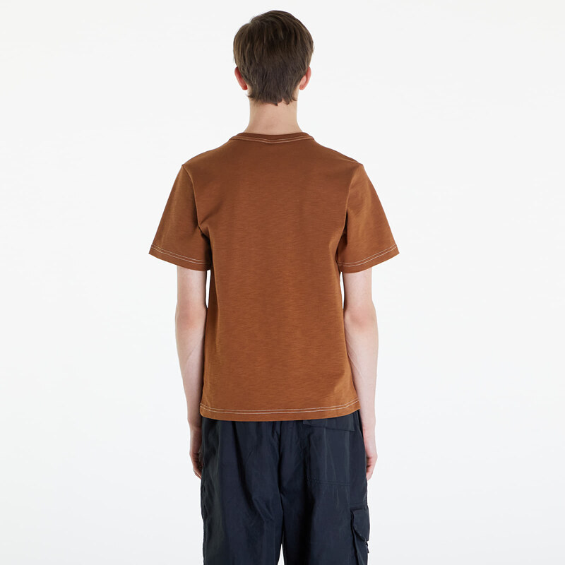 Pánské tričko Nike Life Men's Short-Sleeve Knit Top Lt British Tan/ Phantom