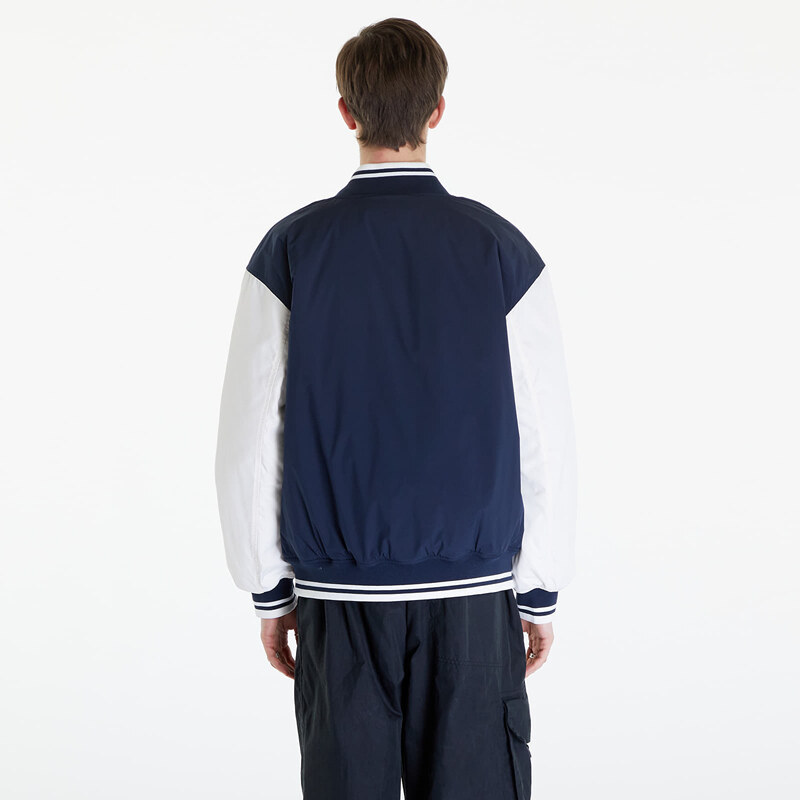 Tommy Hilfiger Pánská bunda Tommy Jeans Colorblock Varsity Jacket Blue