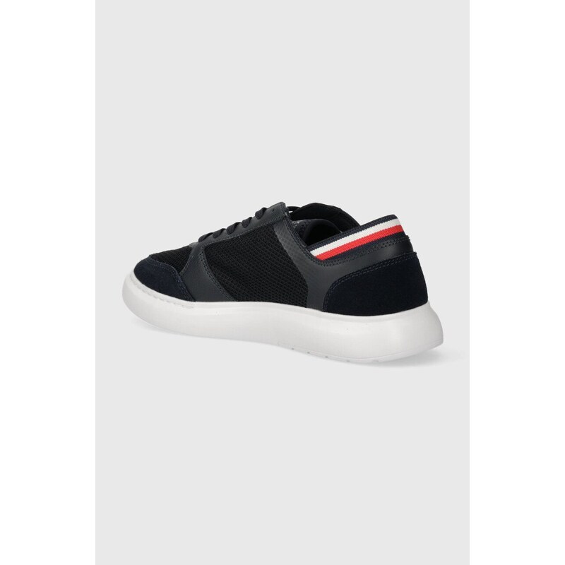 Sneakers boty Tommy Hilfiger LIGHTWEIGHT CUP SEASONAL MIX tmavomodrá barva, FM0FM04961