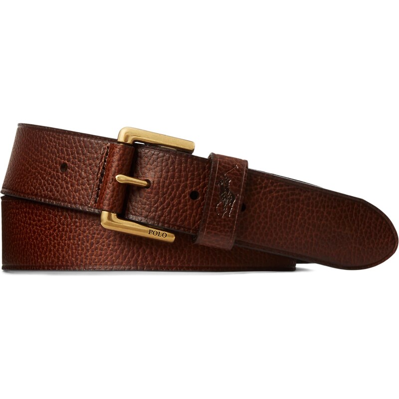 Polo Ralph Lauren Opasek tmavě hnědá