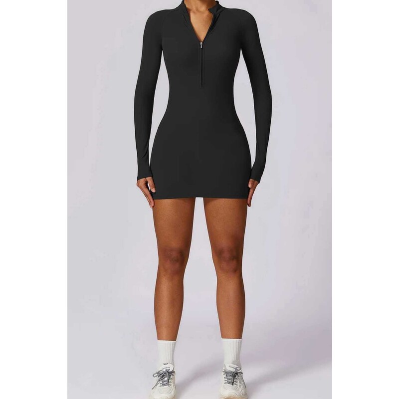 Gymclothes Dámské šaty Essential Sculpt Black