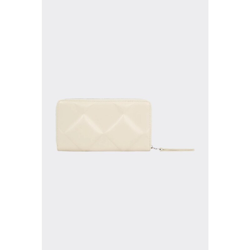 Calvin Klein Quilted Large peněženka dámská - krémová