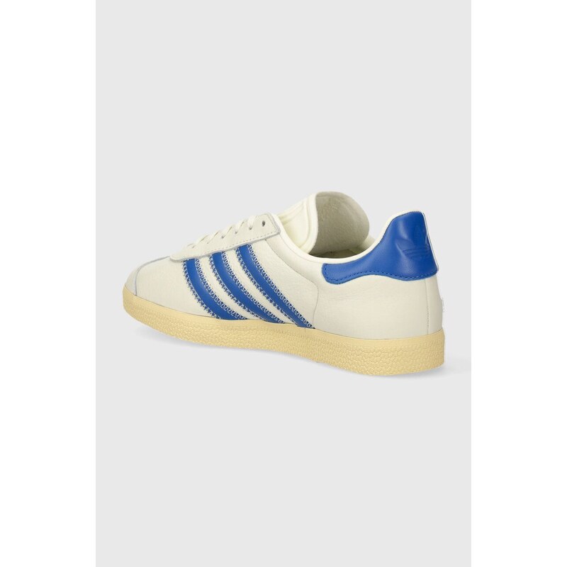 Kožené sneakers boty adidas Originals Gazelle béžová barva, IF4599