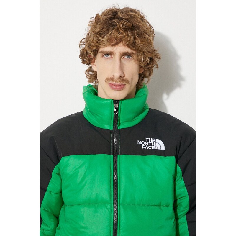 Bunda The North Face HMLYN INSULATED pánská, zelená barva, zimní, NF0A4QYZPO81