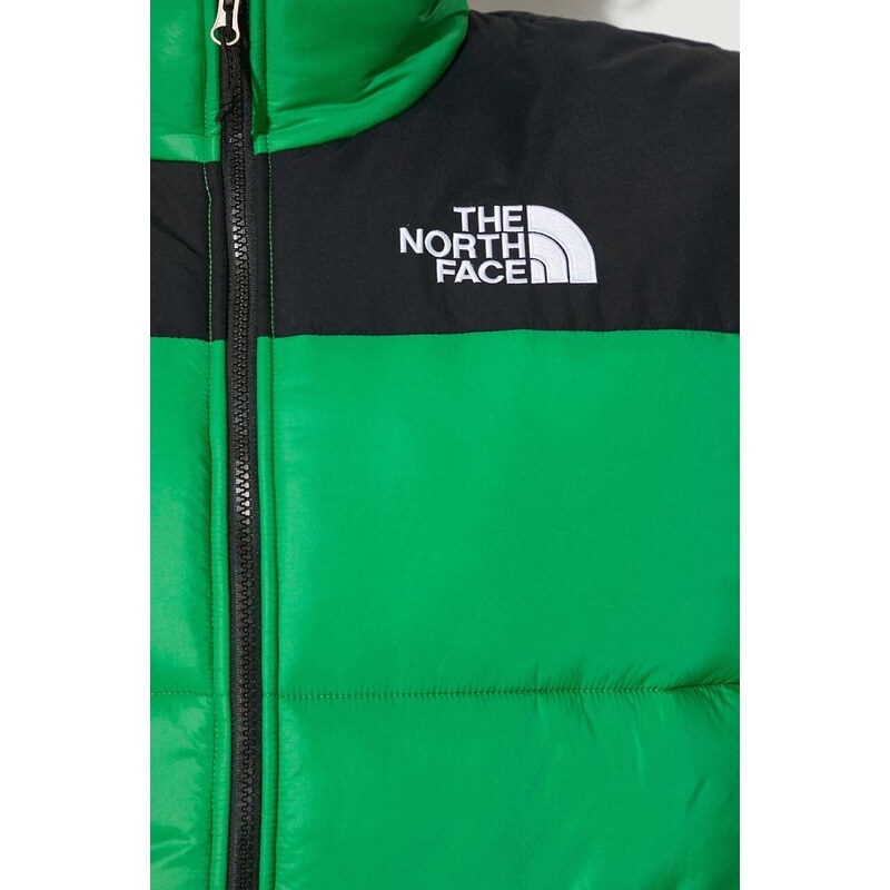 Bunda The North Face HMLYN INSULATED pánská, zelená barva, zimní, NF0A4QYZPO81