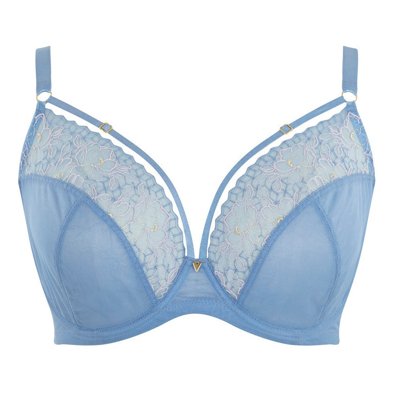 Panache Podprsenka Valentina Luxe Plunge 10726 modrá - Cleo