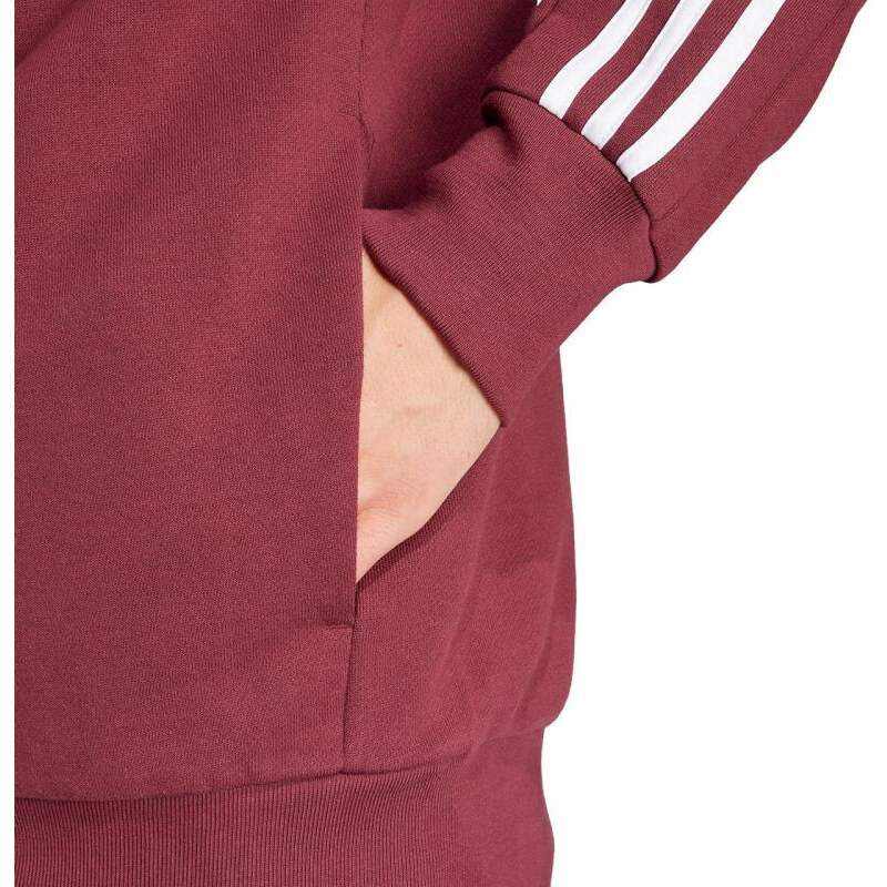 Mikina adidas Essentials French Terry se třemi pruhy a zipem M IS1365