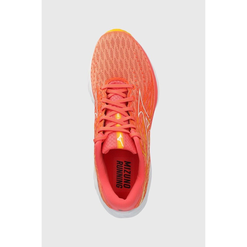 Běžecké boty Mizuno Wave Inspire 20 oranžová barva, J1GD2444