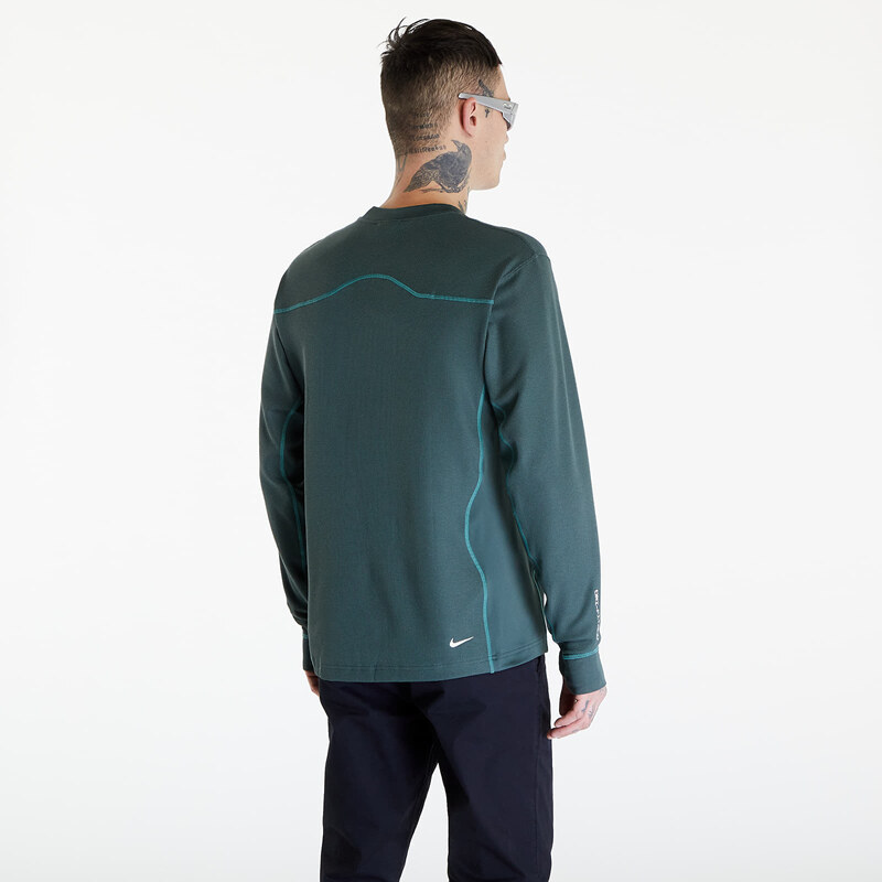 Pánské tričko Nike ACG Dri-FIT ADV "Goat Rocks" Men's Long-Sleeve Winterized Top Vintage Green/ Bicoastal/ Summit White