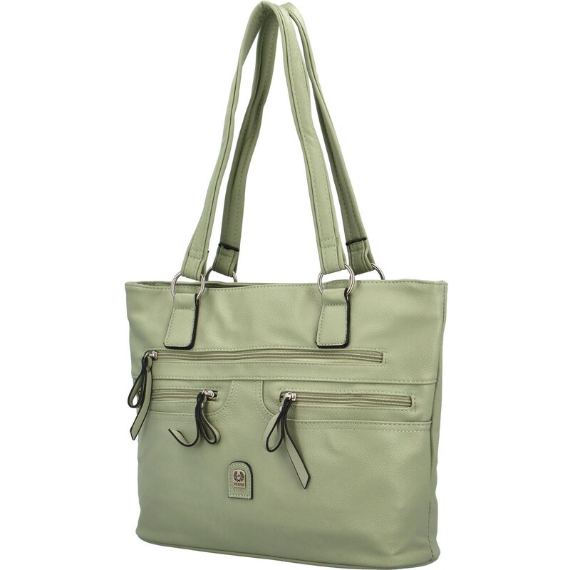Dámská kabelka na rameno zelená - Firenze Eliana zelená