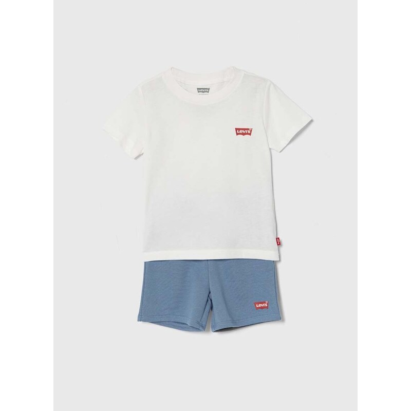 Kojenecká sada Levi's LVB BATWING TEE & KNIT SHORT S