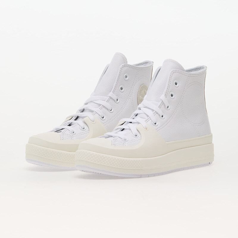 Converse Chuck Taylor All Star Construct Leather White/ Egret/ Yellow