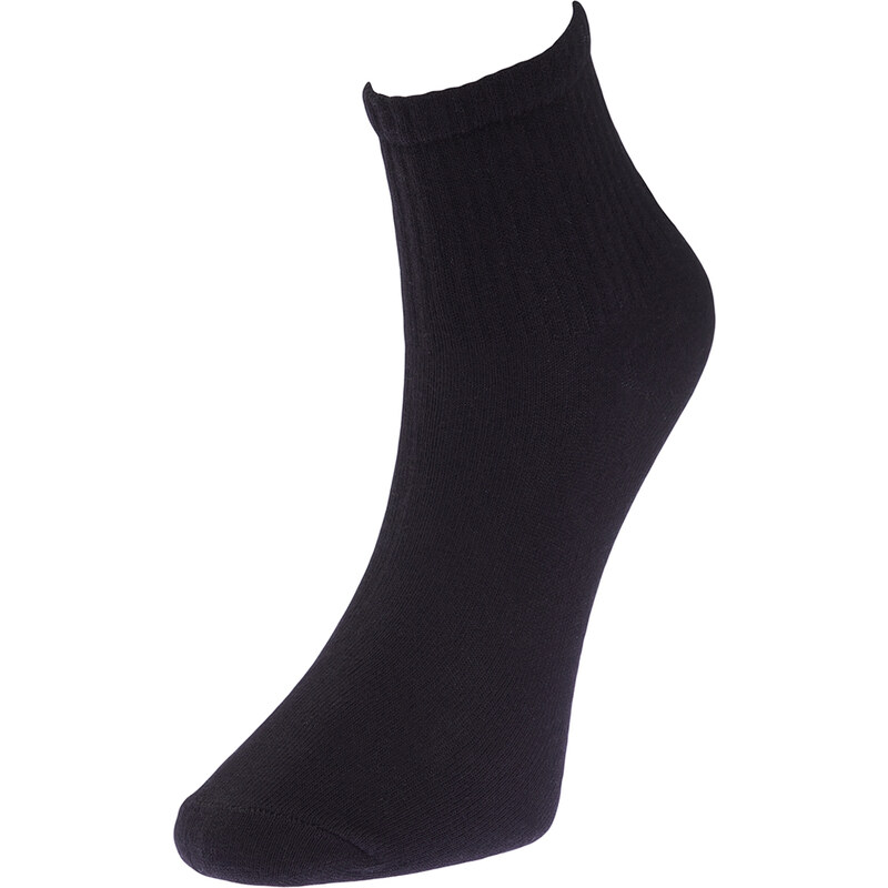 Trendyol 4-Pack Black-Multicolor Cotton Knitted Socks