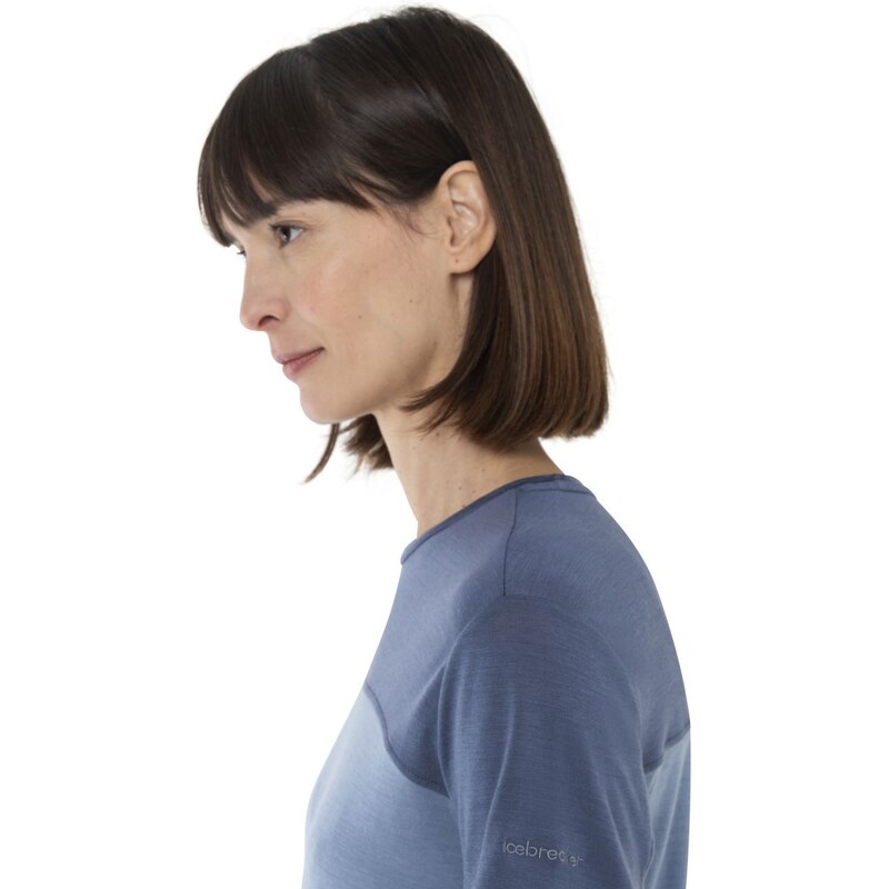 ICEBREAKER Wmns Merino 125 Cool-Lite Sphere III SS Tee Colour Block, Kyanite/Dawn/Cb velikost: M