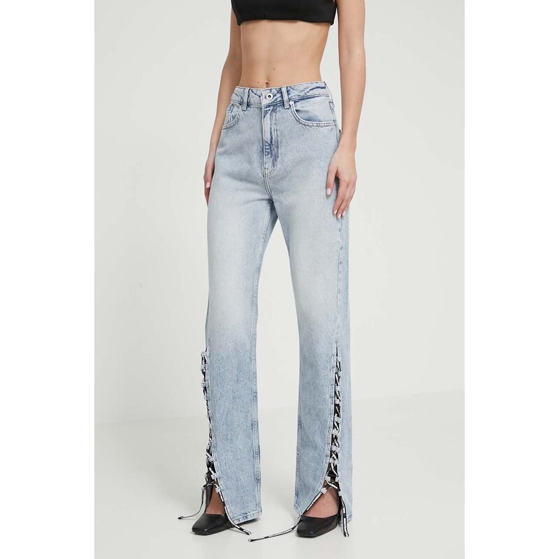 Džíny Karl Lagerfeld Jeans dámské, high waist