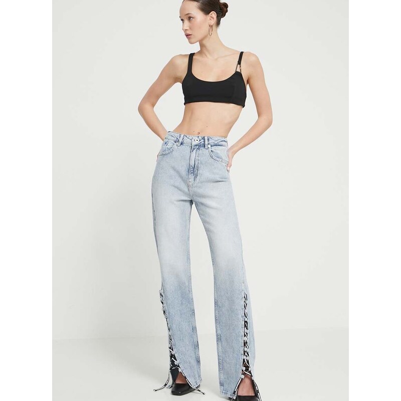 Džíny Karl Lagerfeld Jeans dámské, high waist