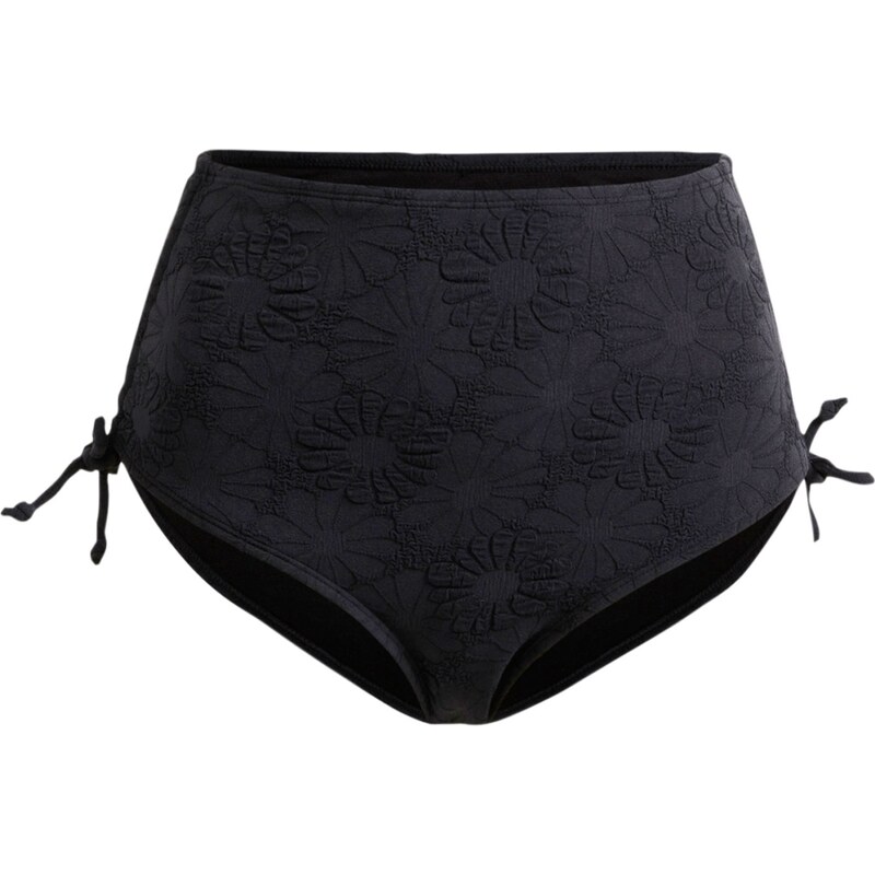 bonprix Bikinové kalhotky High Waist Černá