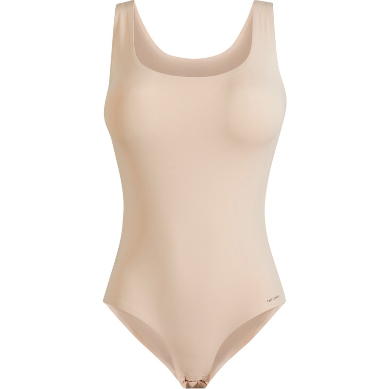 bonprix Body Lasercut bez kostic Feel Comfort Béžová