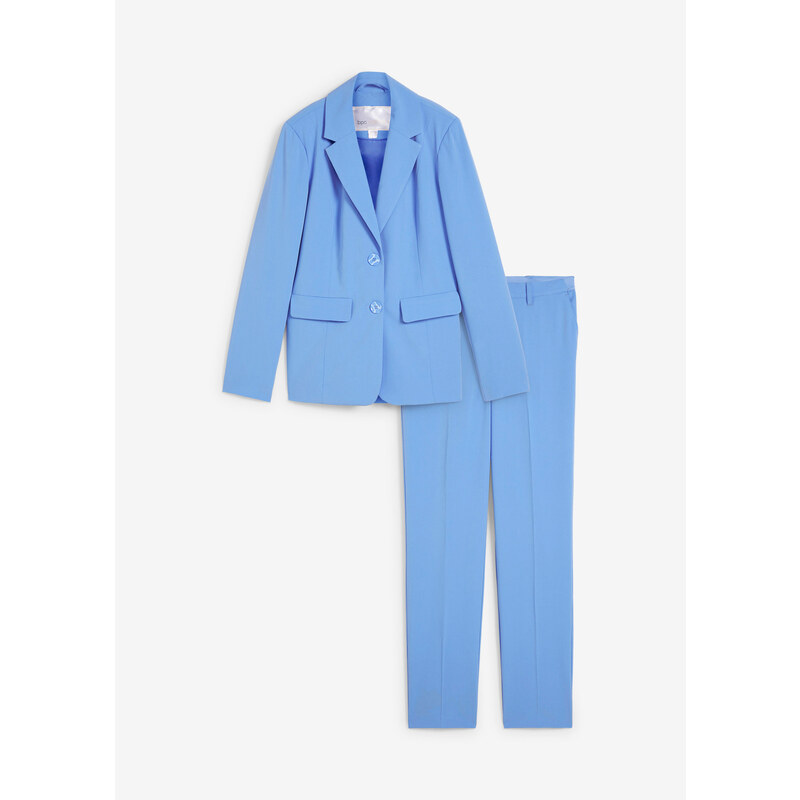 bonprix Kalhotový kostým (2dílný) Modrá