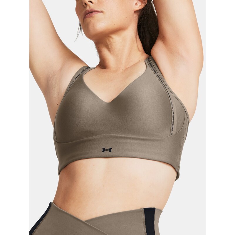 Under Armour Podprsenka UA Infinity Low 2.0Strap Bra-BRN - Dámské