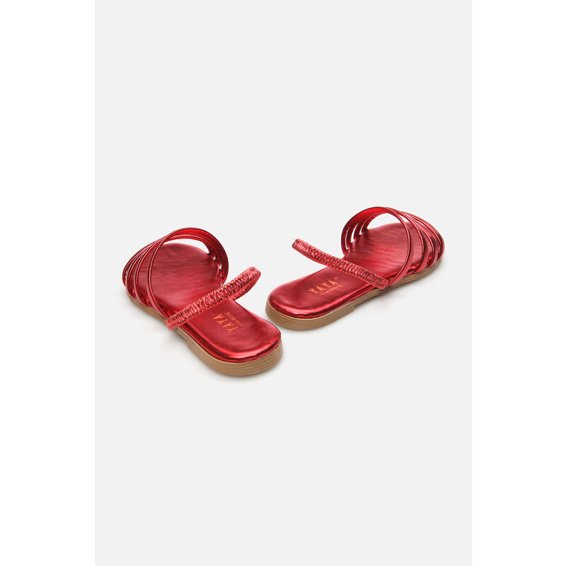 Yaya by Hotiç Women's Red Sandals