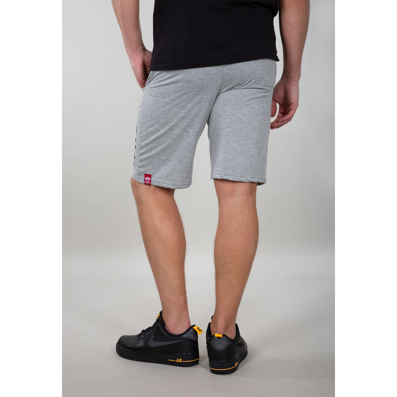 Alpha Industries Šortky Alpha Jersey Short grey heather