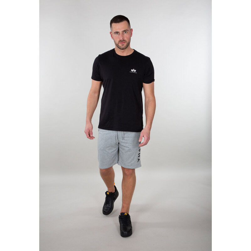 Alpha Industries Šortky Alpha Jersey Short grey heather