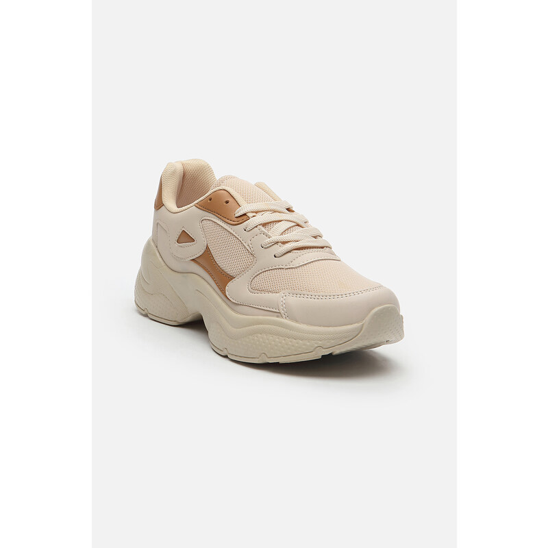 Yaya by Hotiç Beige Men's Sneakers