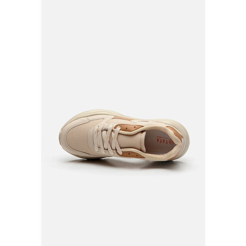 Yaya by Hotiç Beige Men's Sneakers