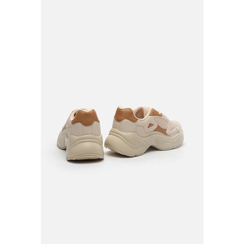 Yaya by Hotiç Beige Men's Sneakers