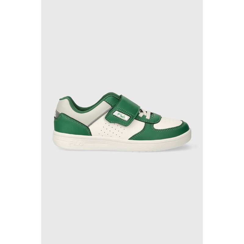 Dětské sneakers boty Fila C. COURT CB velcro zelená barva