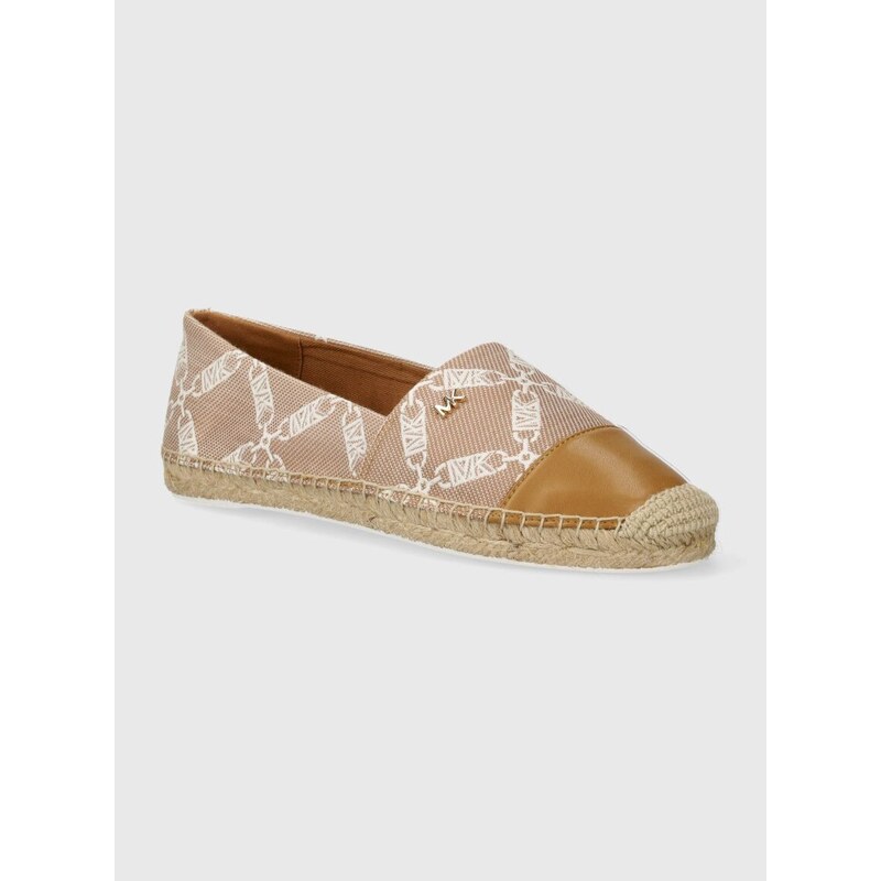 Espadrilky MICHAEL Michael Kors Kendrick béžová barva, 40S4KNFP1Y