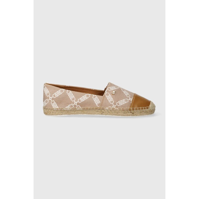 Espadrilky MICHAEL Michael Kors Kendrick béžová barva, 40S4KNFP1Y