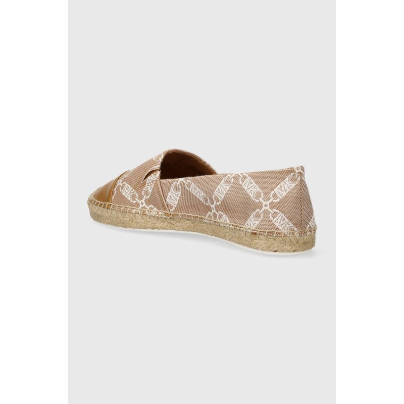 Espadrilky MICHAEL Michael Kors Kendrick béžová barva, 40S4KNFP1Y