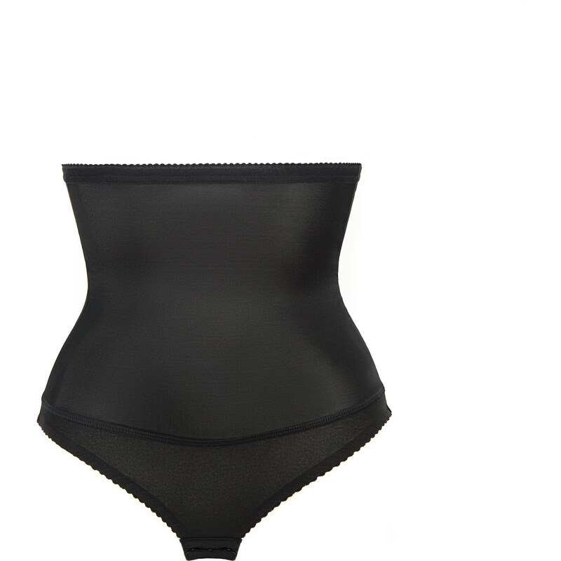 Dámské kalhotky Iga Intense High waist Black - Mitex