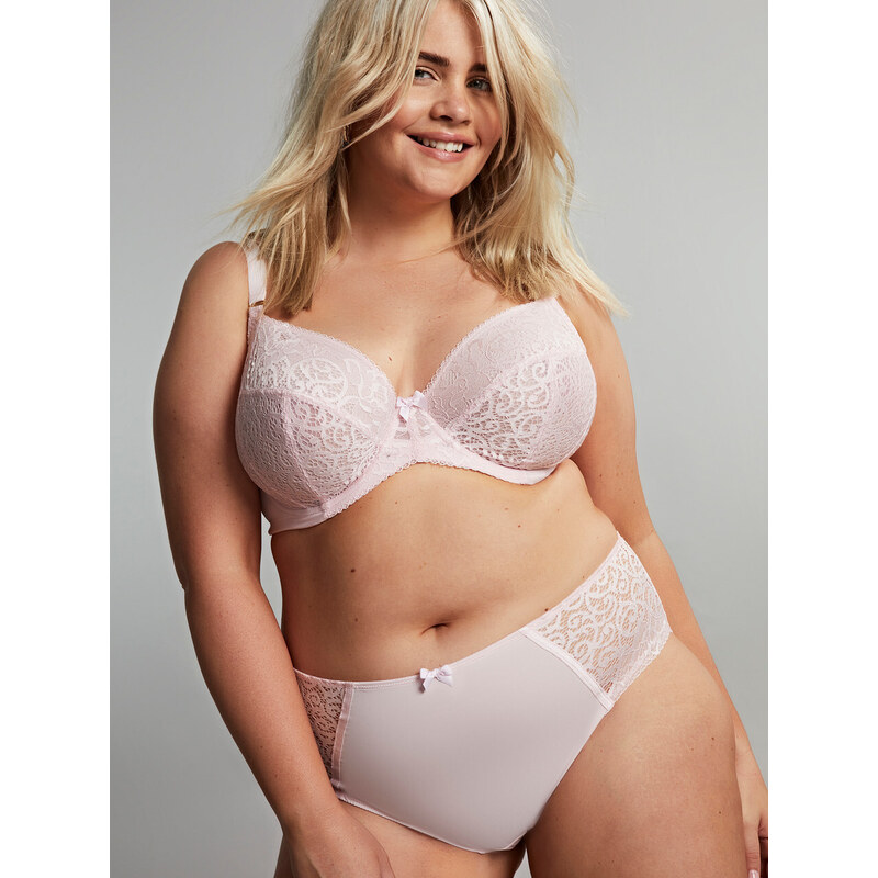 Sculptresse Estel Plunge blush pink 9686