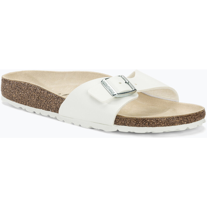 Pantofle BIRKENSTOCK Madrid BF Narrow white