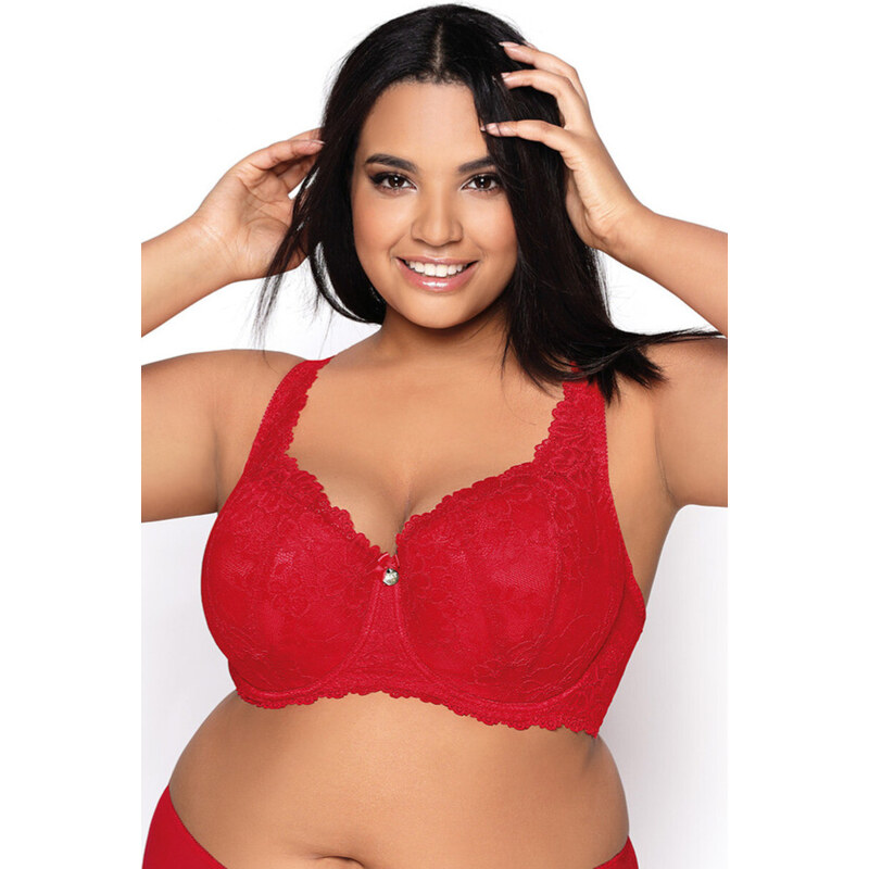 Mat BIUSTONOSZ CARMELA BIG M-053/22 CZERWONY