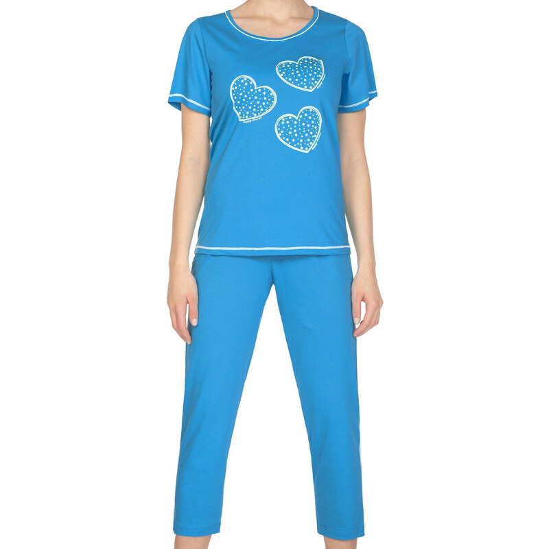 Dámské pyžamo 667 light blue - REGINA