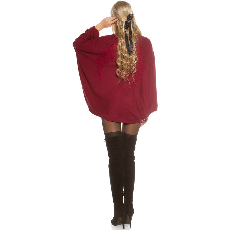 Style fashion Trendy KouCla Oversize bat jumper AngelWings