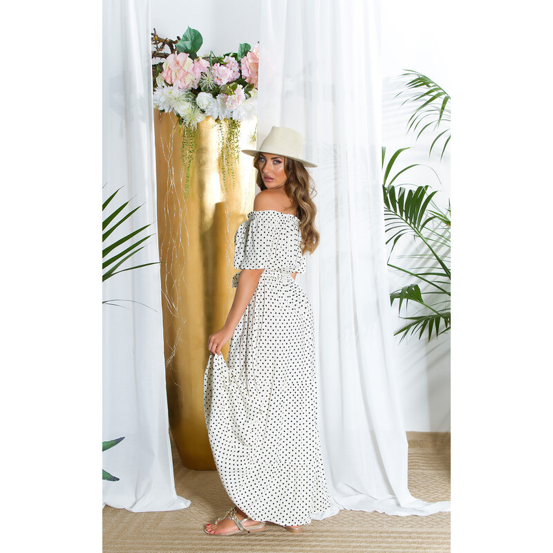 Style fashion Sexy Koucla Musthave Maxidress Polka Dots