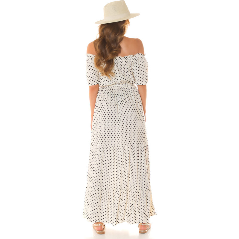 Style fashion Sexy Koucla Musthave Maxidress Polka Dots