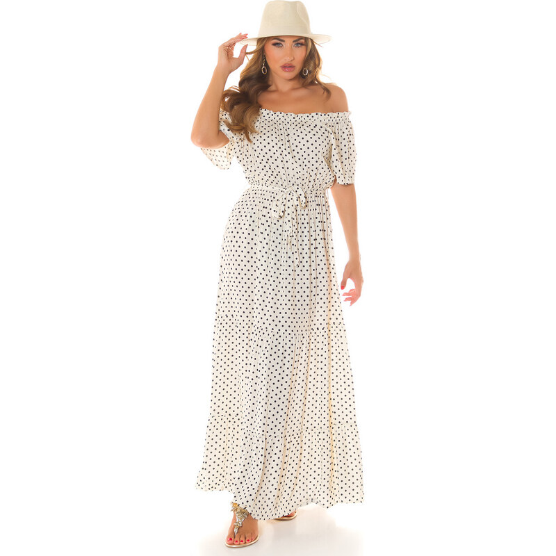 Style fashion Sexy Koucla Musthave Maxidress Polka Dots