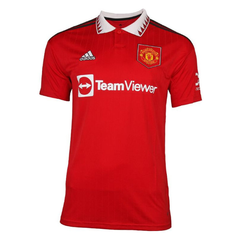 Pánské polo tričko Manchester United H Jsy M H13881 červené -